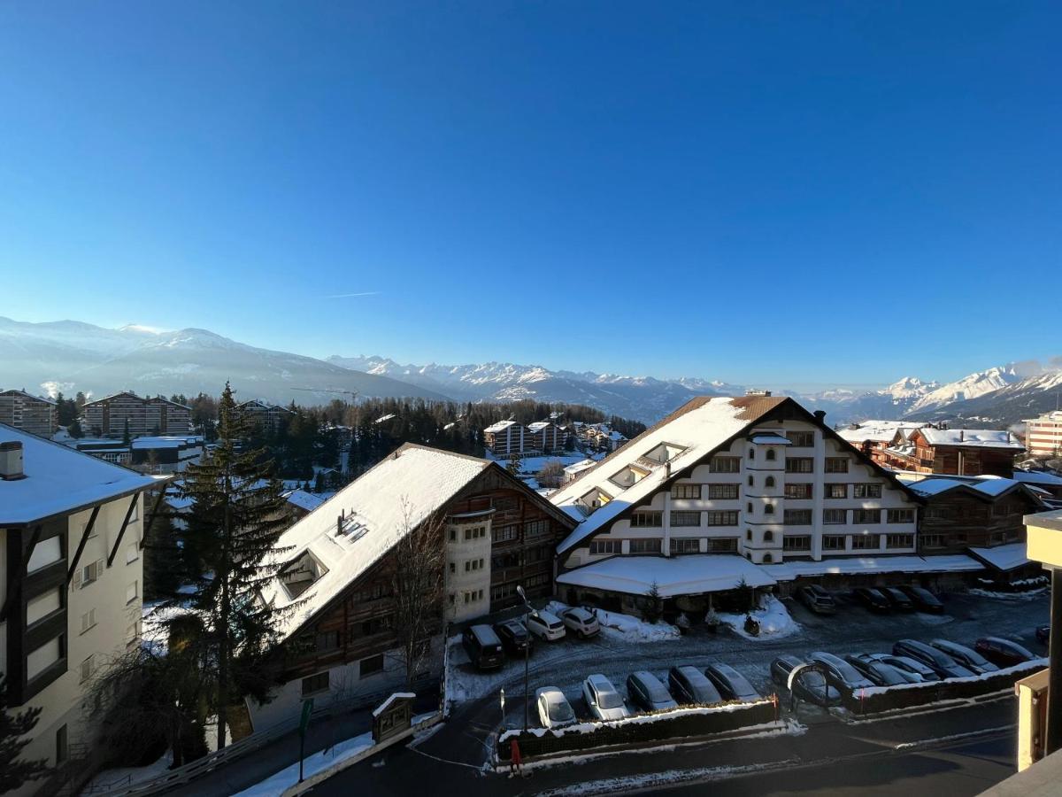 Apartamento L'Eperon Center Crans Wonderful View Exterior foto