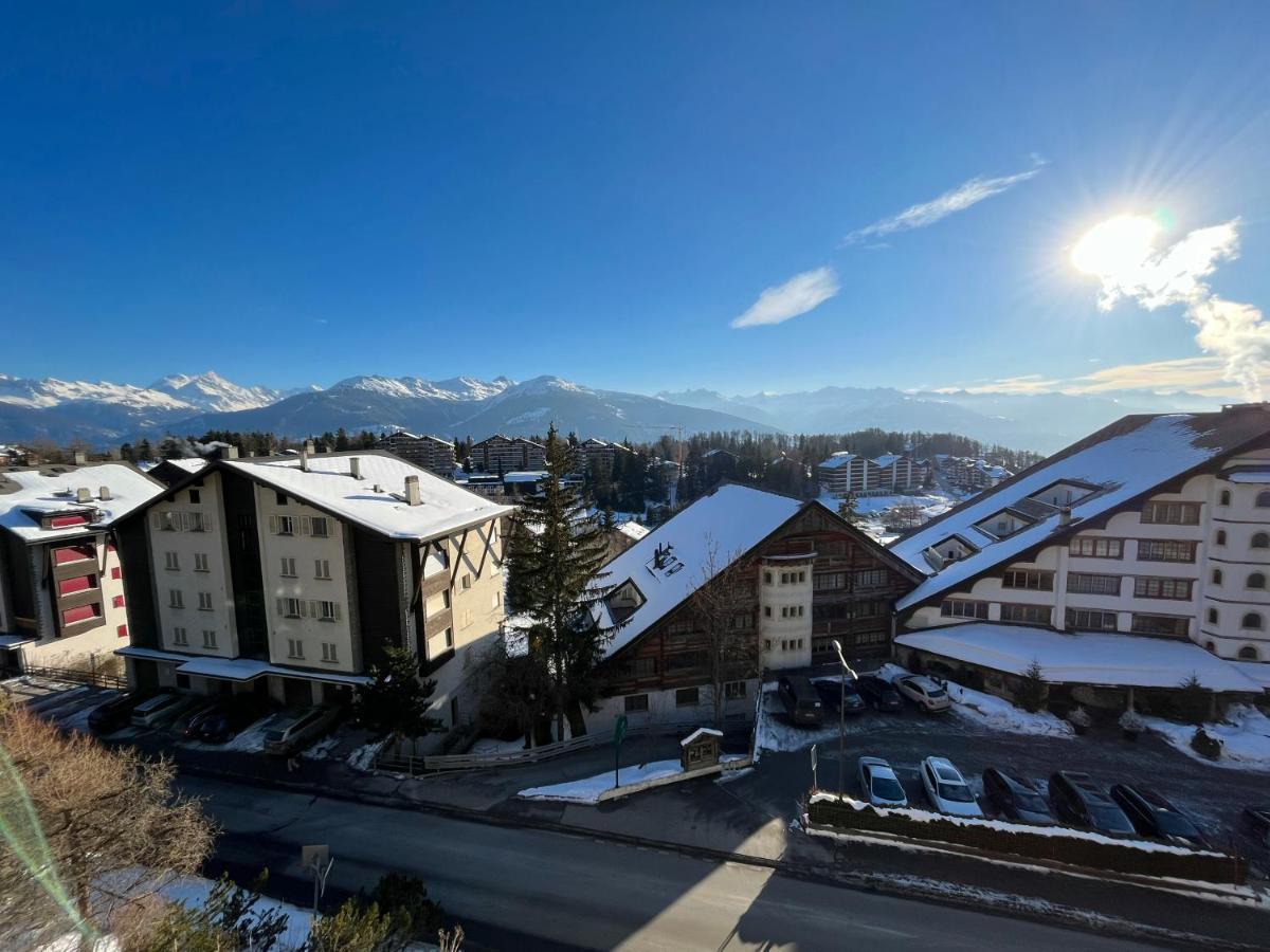 Apartamento L'Eperon Center Crans Wonderful View Exterior foto