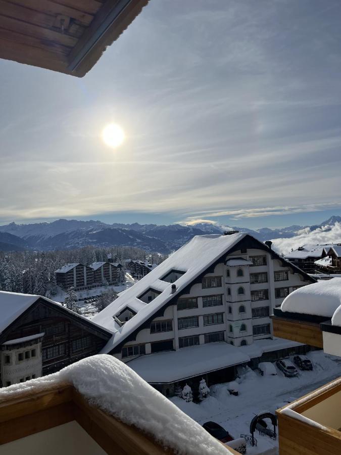Apartamento L'Eperon Center Crans Wonderful View Exterior foto