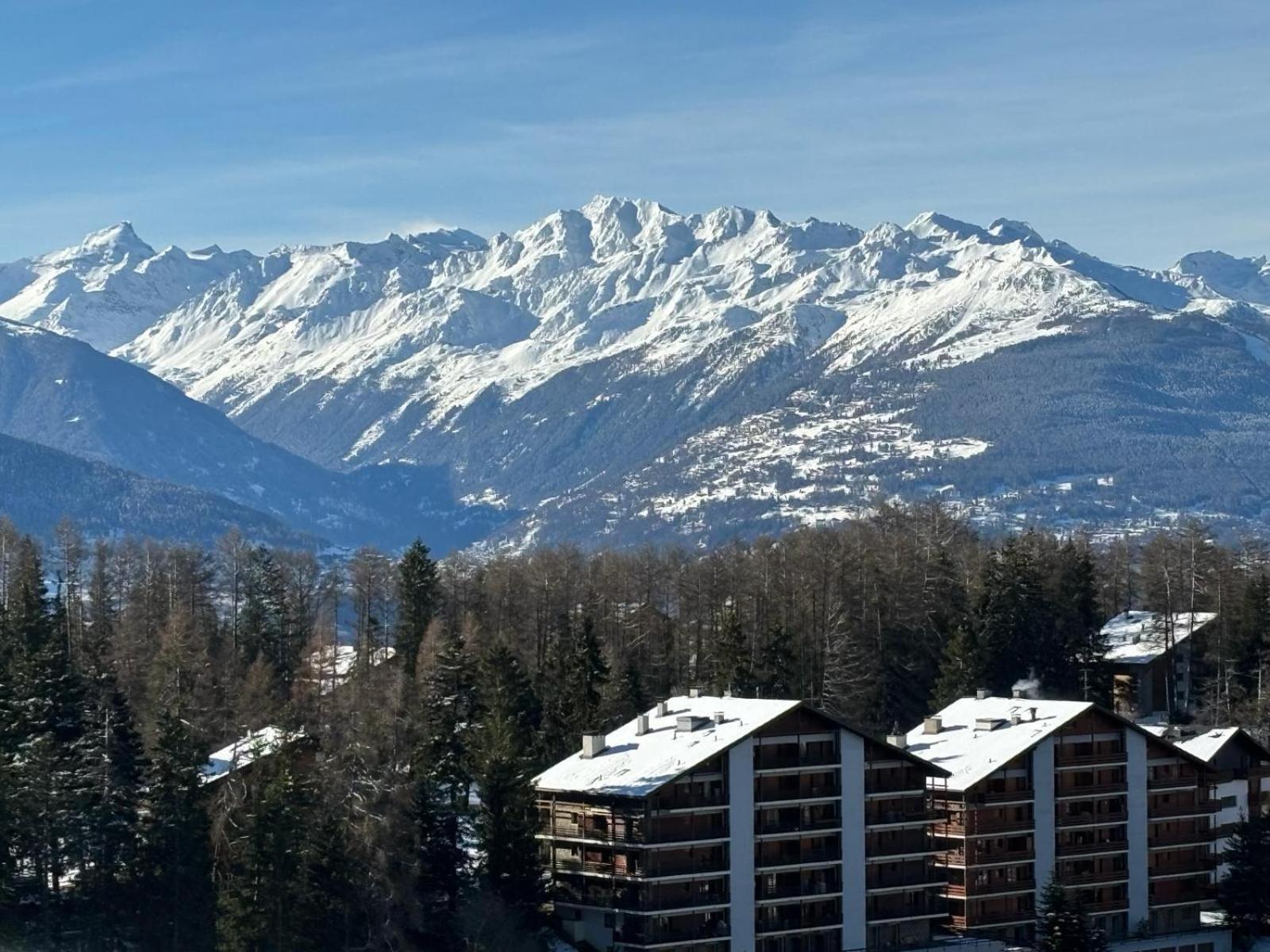 Apartamento L'Eperon Center Crans Wonderful View Exterior foto