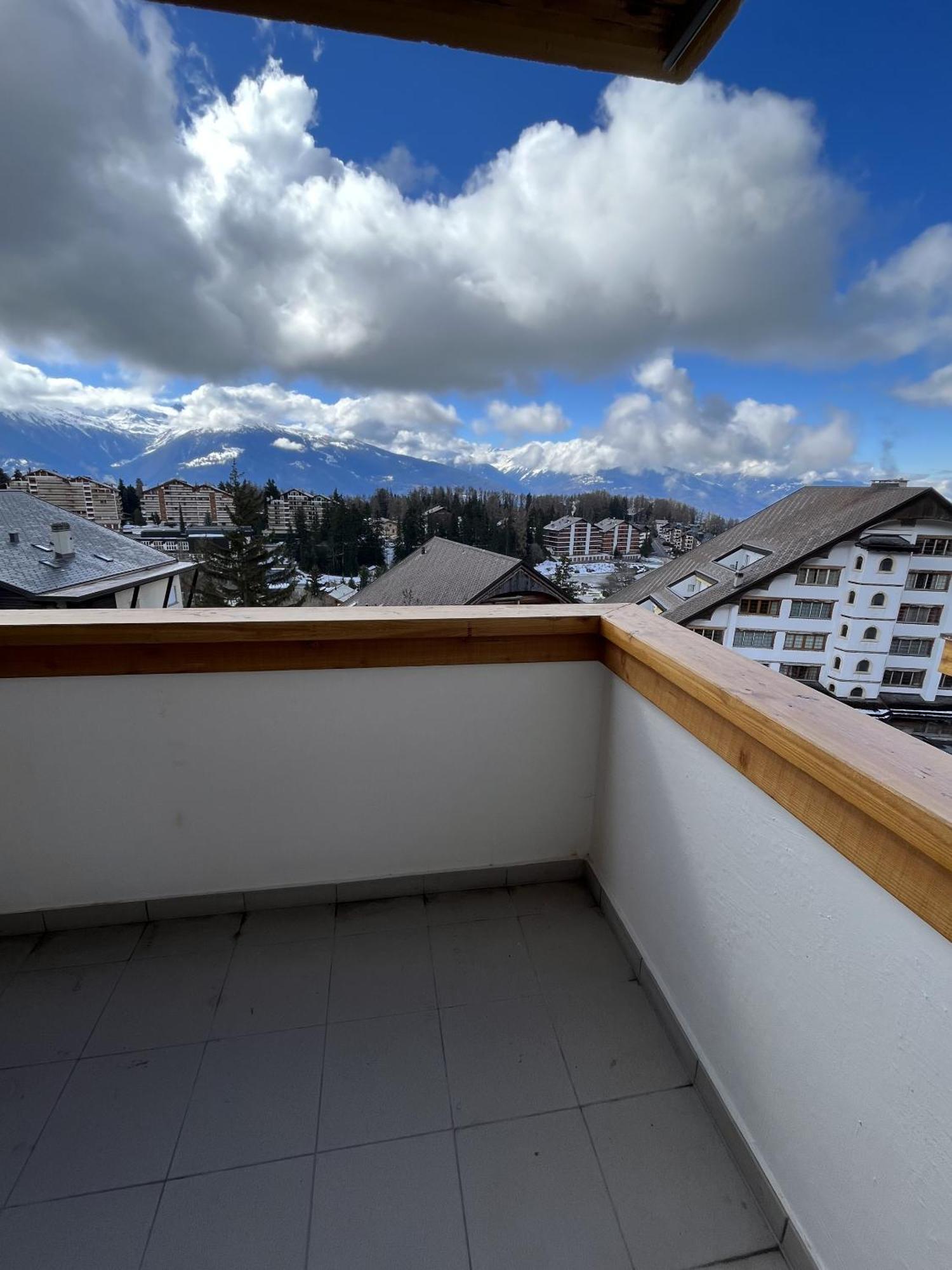 Apartamento L'Eperon Center Crans Wonderful View Exterior foto