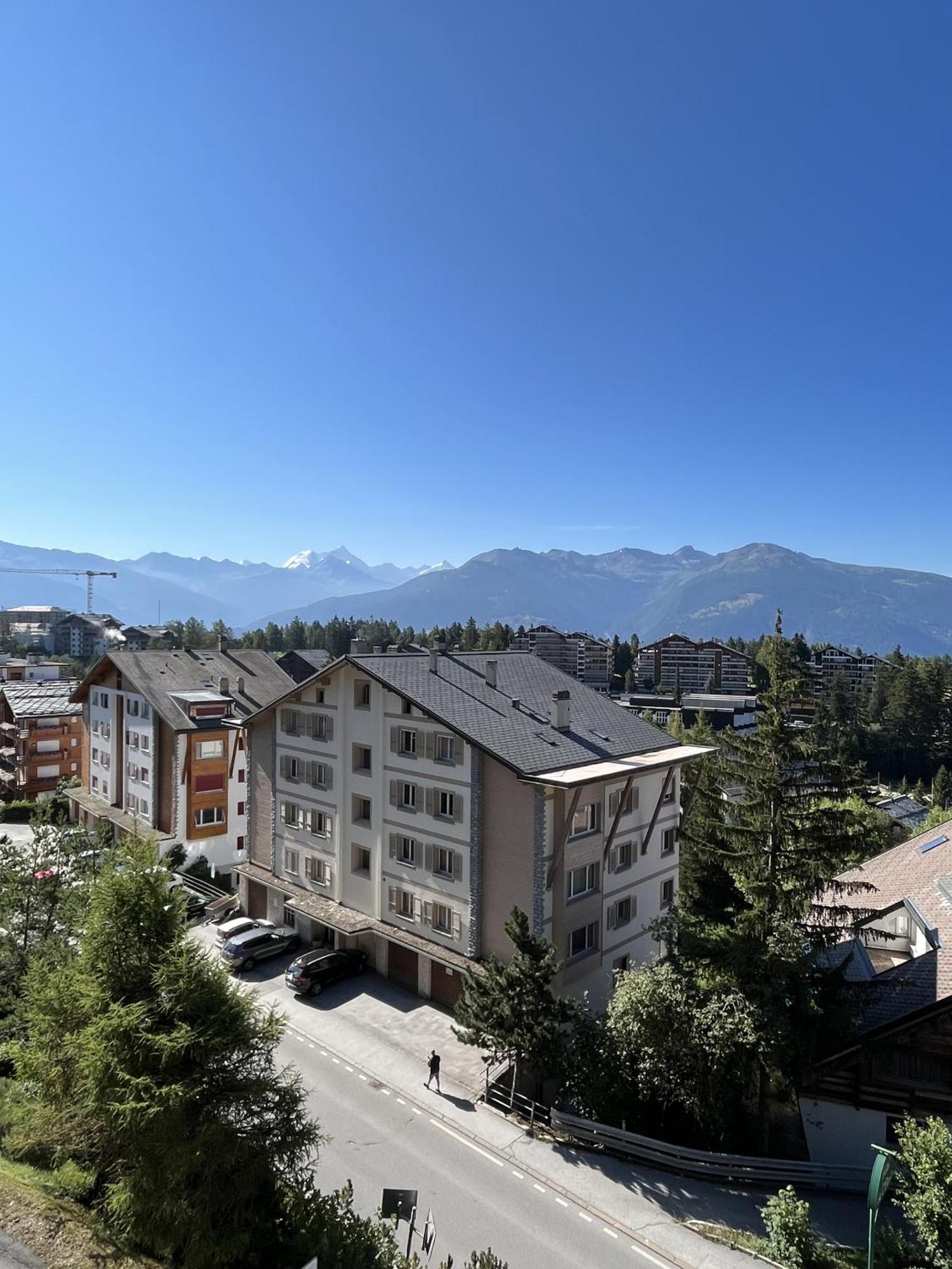 Apartamento L'Eperon Center Crans Wonderful View Exterior foto