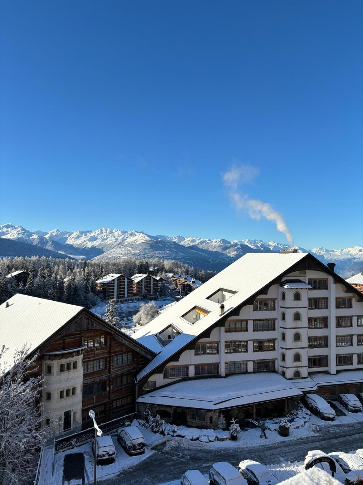 Apartamento L'Eperon Center Crans Wonderful View Exterior foto